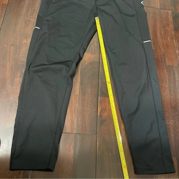 Naviskin Black Leggings Women’s XL Pockets Cropped - Picture 6 of 7